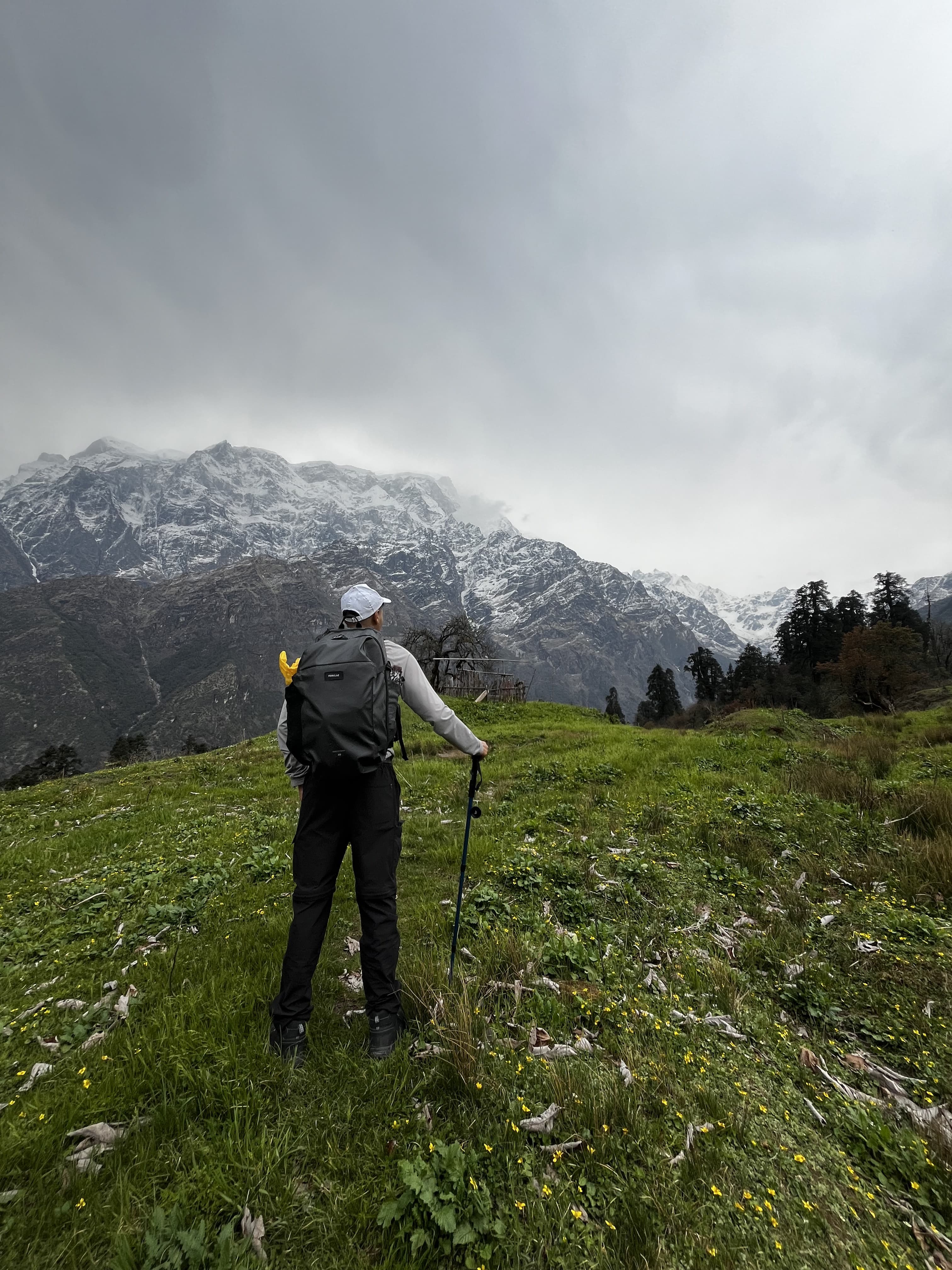 Beafutiful mountain view of during Kori Trek