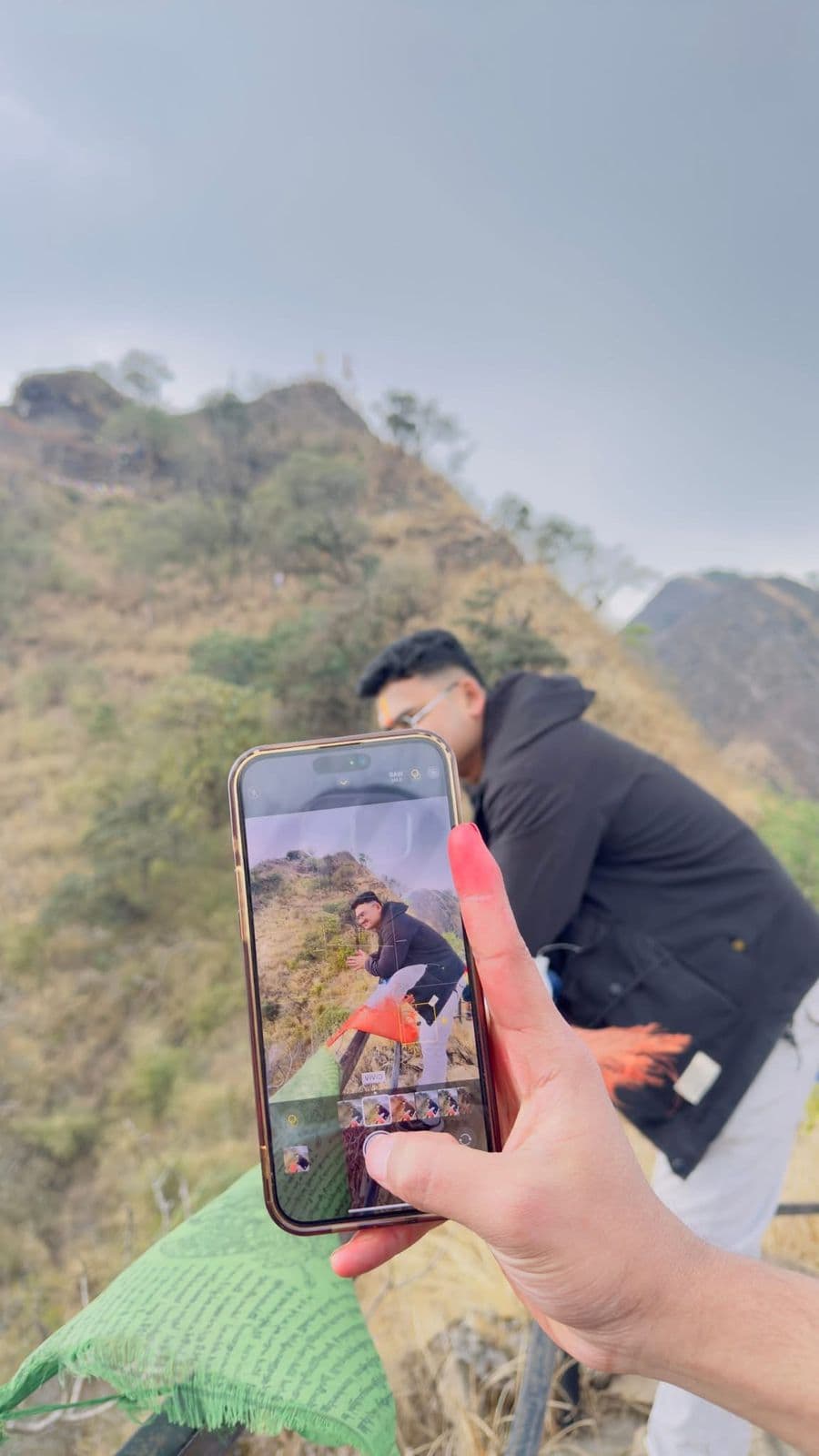 My Perfect Capture at Latarambeshwor Hike