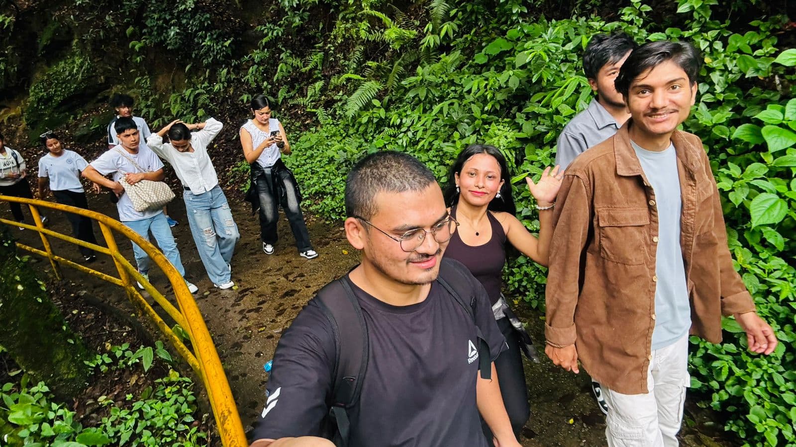 Walking on the Trail of Sundarijal