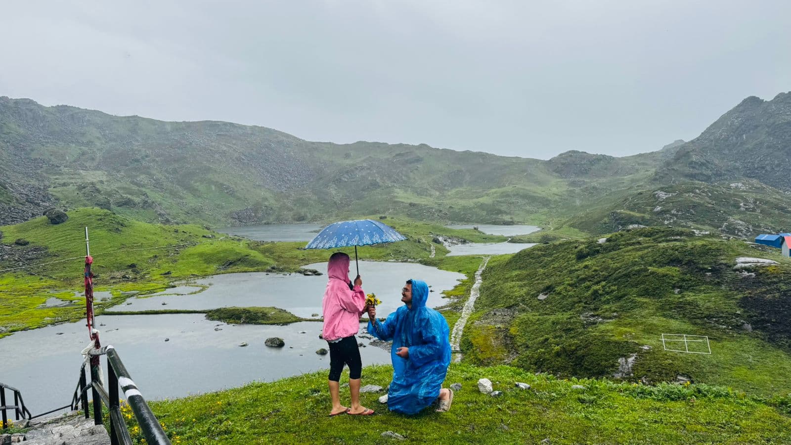Couple At Panchpokhari