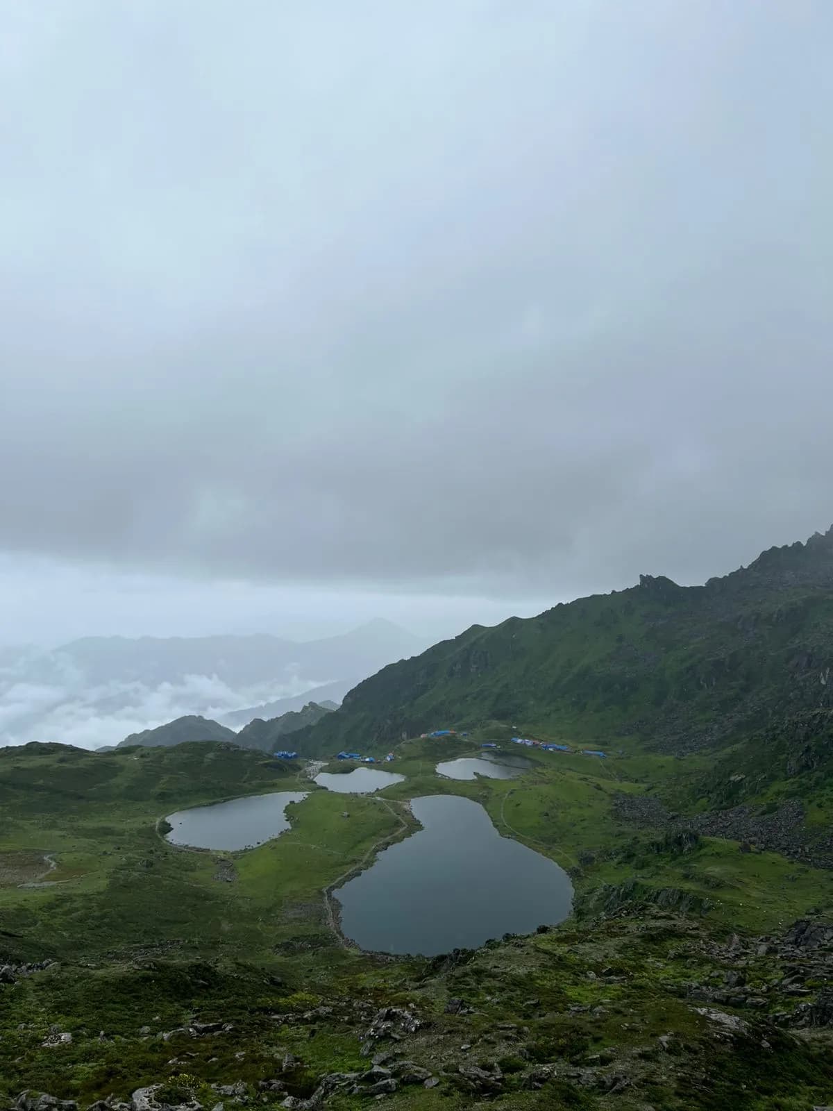 Panch pokhari from View Point
