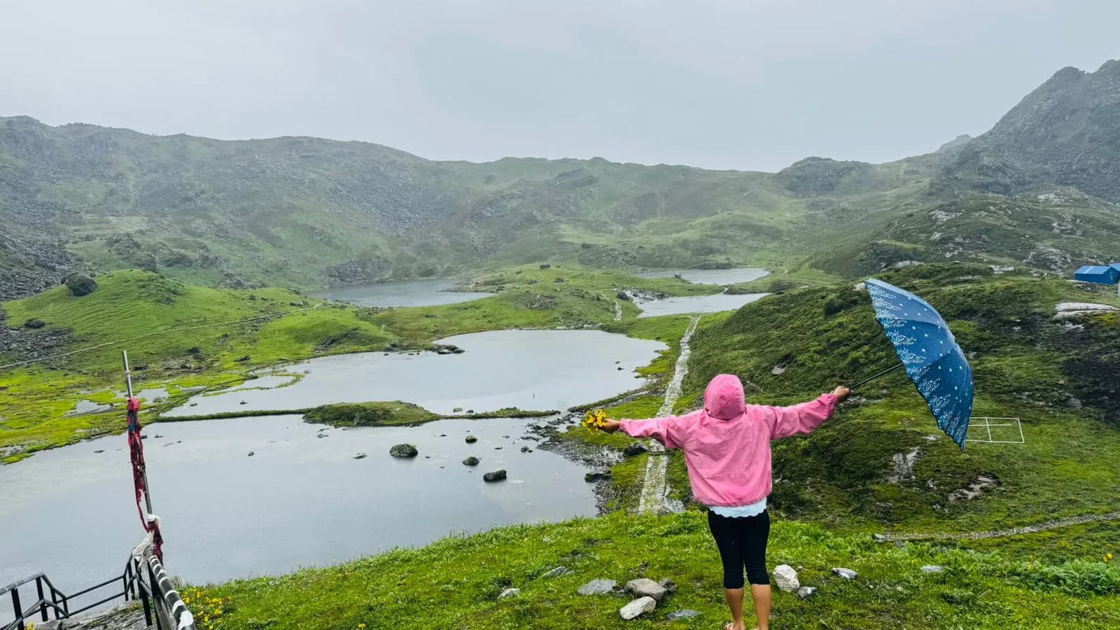 Panch pokhari From Hellipad